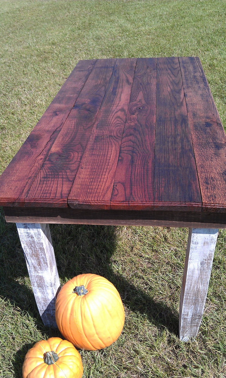 BARN WOOD TABLE Etsy