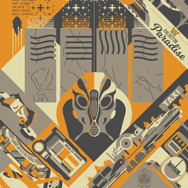 The Fifth Element- 1997 - 24x36 Poster