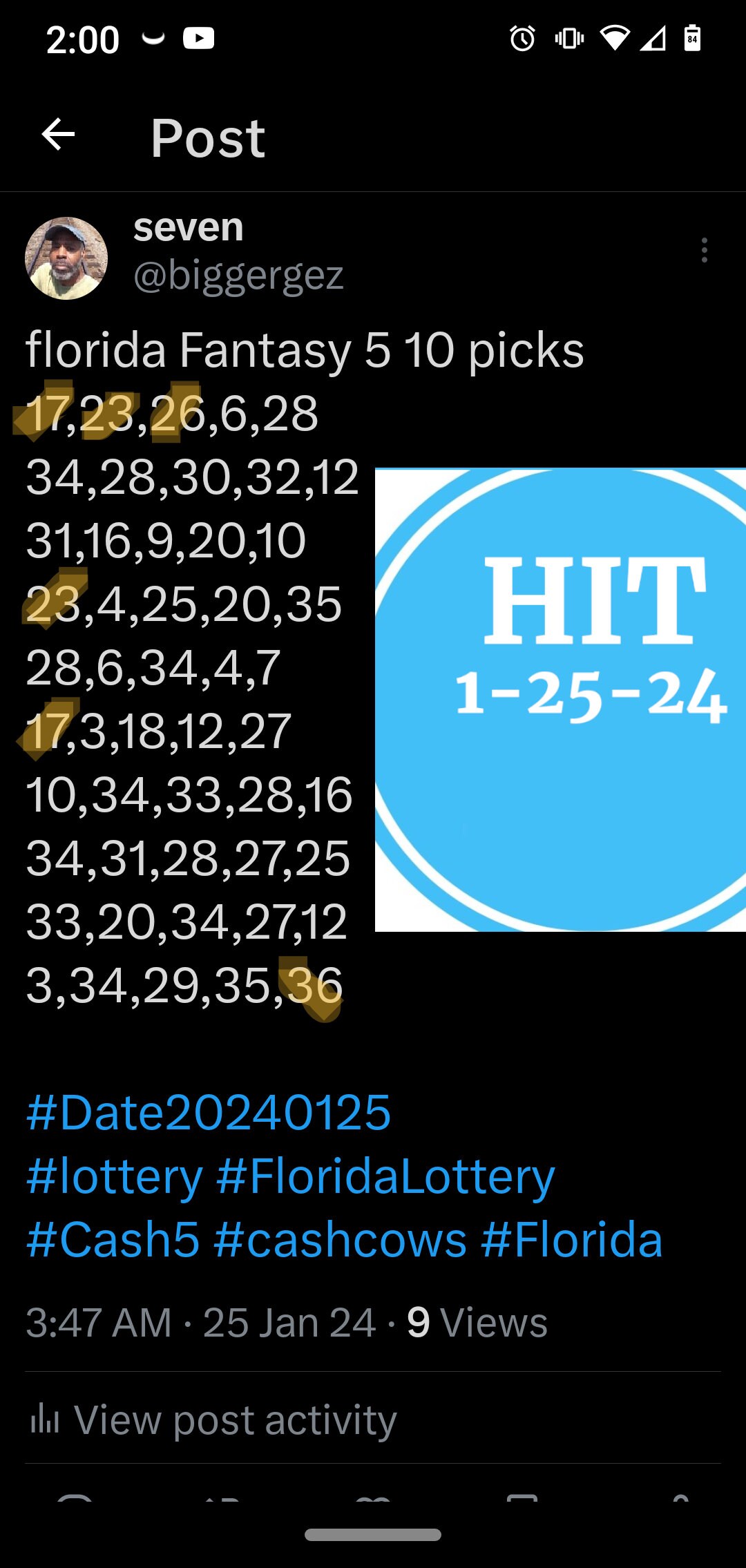 Florida Fantasy 5 Lottery Software for Windows 7 , 8 & 10 Etsy