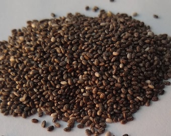 Fresh chia seeds can be used to grow chia plant or in recipes
