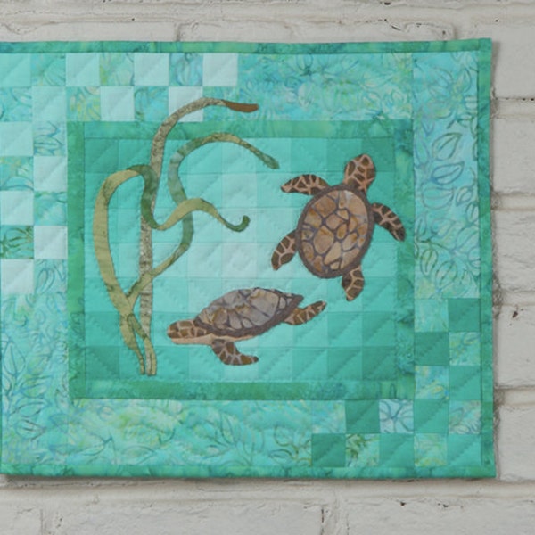 Turtles Wall Quilt Kit