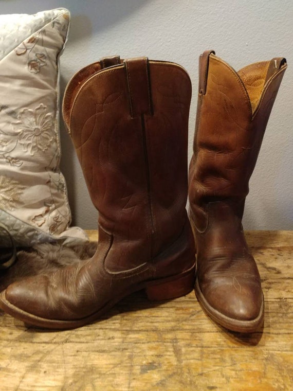 double h ostrich boots