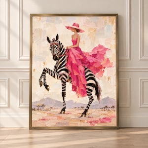 zebra hot pink dress and tap-shoe-polka-dot-print