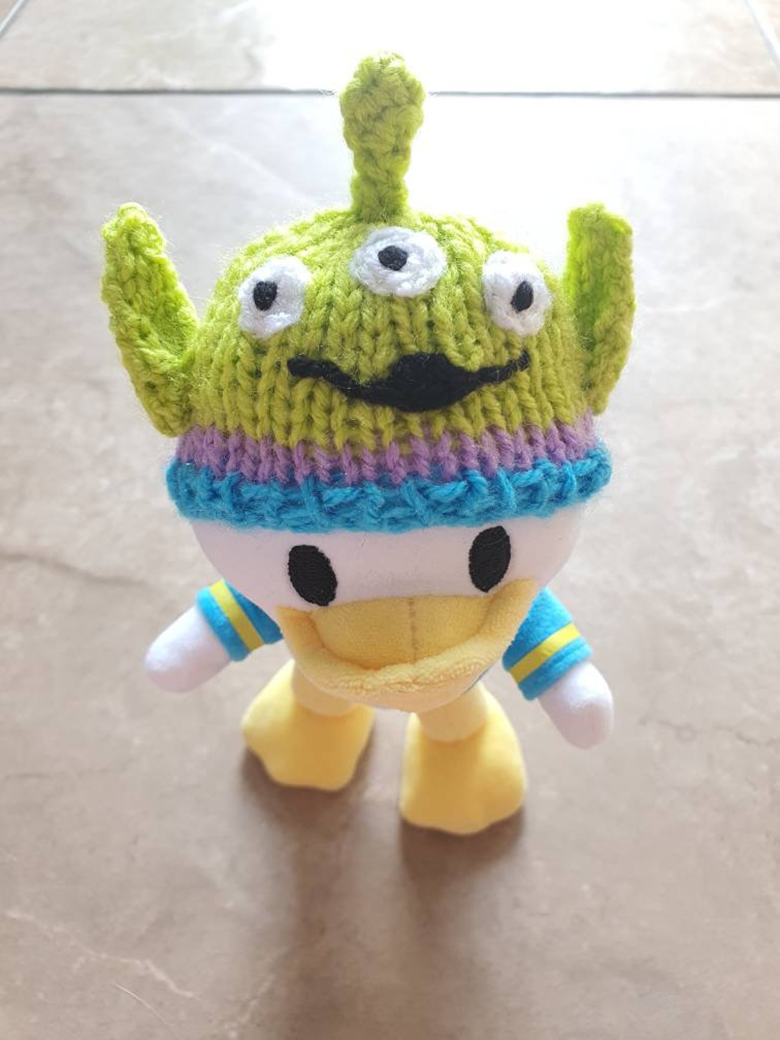Little Green Man Toy Story Alien Inspired Beanie Hat for Etsy