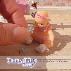 Dolls House 1/12th Scale Miniature Baby Pacifier, Soother, Dummy