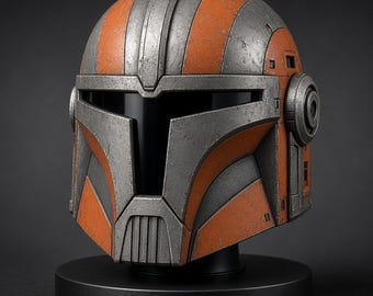 Mandalorian Helmet — 3D Printed Cosplay Helmet (Made to Order)