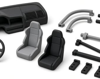 RC Hardbody / Interior Kit — Made-to-Order Print