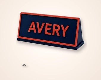 Personalized Name Keychain — Custom 3D Print