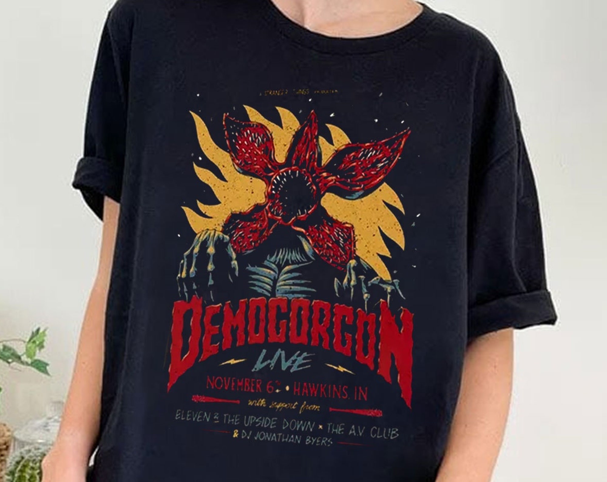 Discover The Demogorgon Vintage Shirt, The Demogorgon PREMIUM Shirt