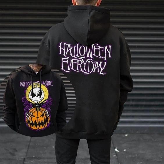 Motionless In White Halloween Hoodie, Trinity of Terror 2022 Tour Merch