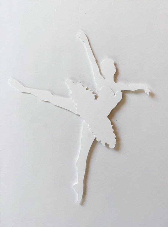 Download Swan Lake Ballet Dancer Silhouette Artwork For Children S Room Art Collectibles Paper