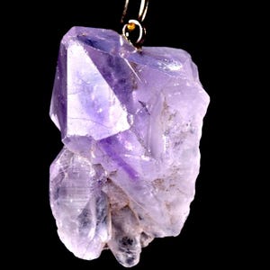 Satyaloka Azeztulit Quarz mit Amethyst Anhänger Hochfrequenz Synergy 12 Healing Bliss Kristall # 7540