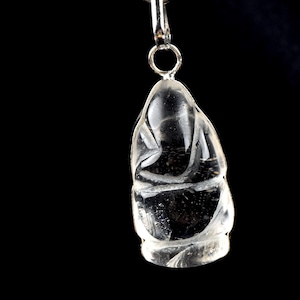 Satyaloka Azeztulite Ganesh Anhänger holistische Kronen-Chakra Heilung Hochenergie Synergie 12 Kristall #7734
