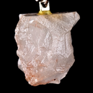Nirvana ice quartz pendulum Himalayan crystal pendant-Divination dowsing  #6478