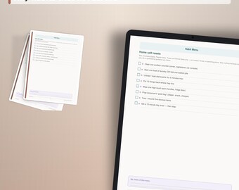 Habit Tracker for Busy Moms | 30 Day Printable PDF | Tiny Habits GoodNotes