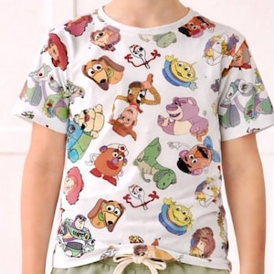 Handcrafted Toy Story Tee, Unisex Disney Vacation Shirt, Hollywood Studios Outfit for Kids image 1