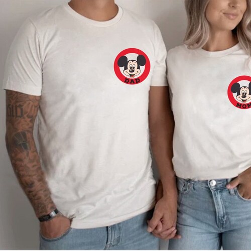 Custom Disney Family Tee, Dad Disney tee, Mickey Mouse club T, Adult Disney Tee, Custom Adult Disney T, Disney Vacation T, Family Trip Tee