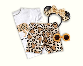 Girls Animal kingdom Cheetah Biker Shorts for Kids, Baby & Kids , Disney shorts, Mickey Shorts, Girls Disney Shorts, Minnie Mickey shorts