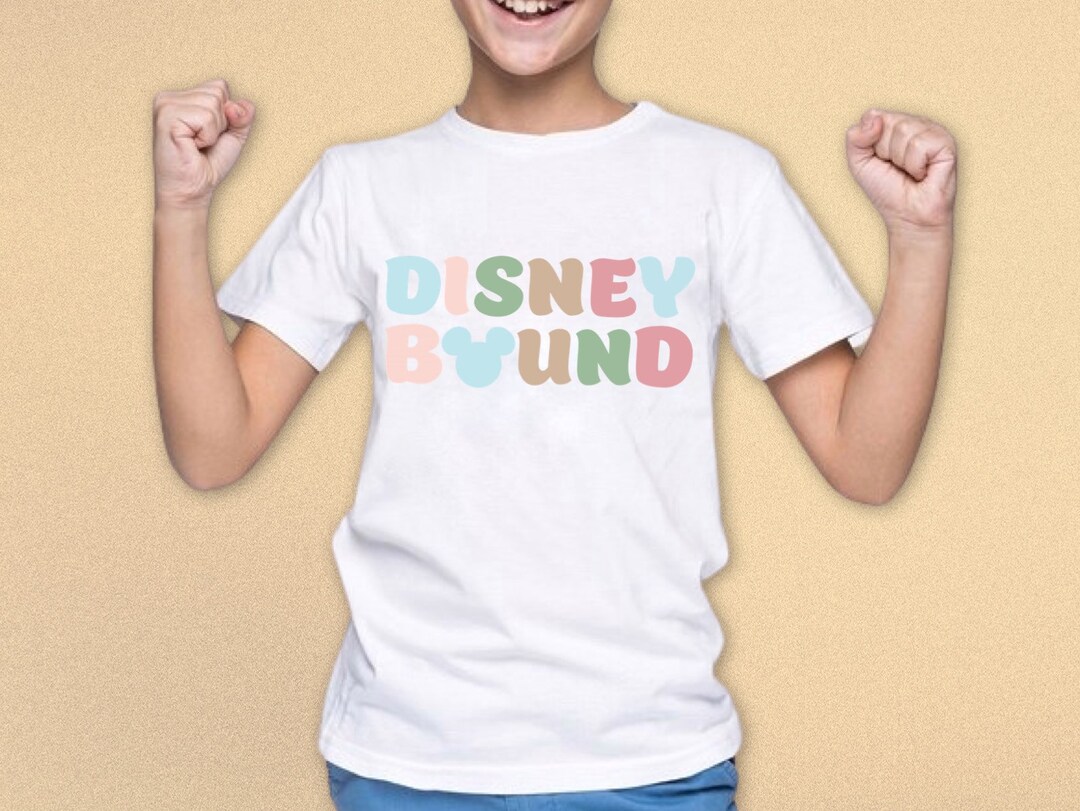 Disney Bound T-shirt, Kids Disney Travel T-shirt, Disney Vacation Tee ...