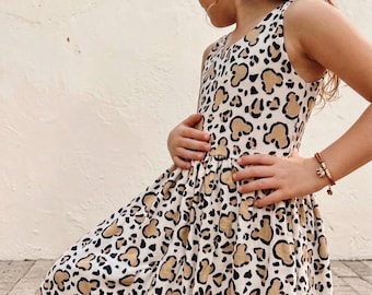 Vestido de ratón y guepardo para niñas, vestido de Animal Kingdom, vestido de parque para niñas, vestido de ratón para niñas, vestido de parque para niños, atuendo de Animal Kingdom para niñas