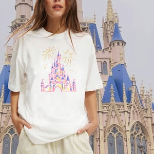 Castle Sketch Magic Kingdom Family t-shirt, Adult /Kids Magic Kingdom Disney Tee, Adult Disney Tee , Disney Vacation Family Trip Tees