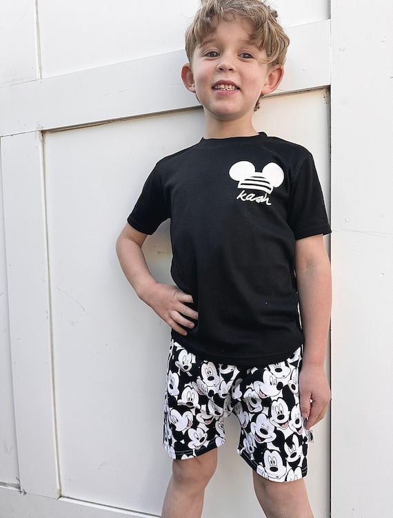 Custom Disney Shirt Set ,Disney Vacation Tee for kids toddler & baby Disney Outfit, Kids Mouse t-shirt, Boys Disney Outfit