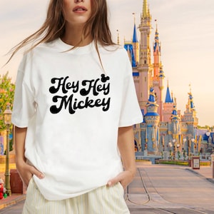 Hey Mouse/Minnie Disney Family t-shirt, Adult /Kids Magic Kingdom Disney Tee, Adult Disney Tee , Disney Vacation Family Trip Tees