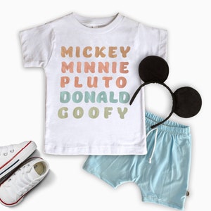 Disney Character Tee, Disney t-shirt, Disney Vacation Tee kids & baby Disney Outfit, Girls Disney Outfit, Kids Mickey t-shirt, Minnie Mickey