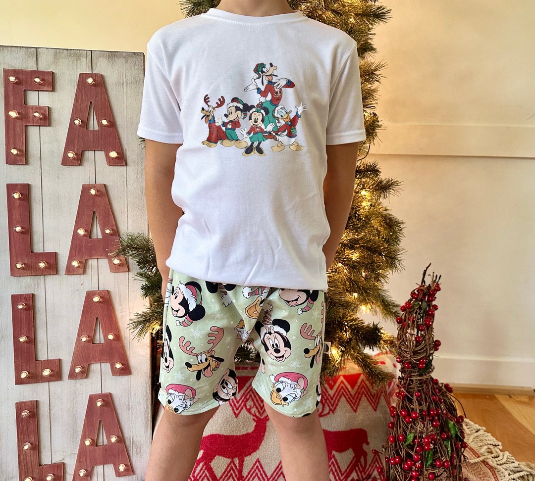 Disney Kids Christmas Set, Very Merry Christmas Outfit, Mickey Christmas Set,disney Vacation