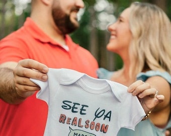 Disney Baby Announcement Onesie, Mouse Onesie, Pregnancy Announcement Tee, New Baby Announcement Onesie, New Baby Onesie Mouse