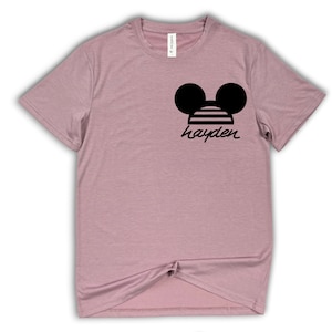 Custom Disney Family Tee, Mom Disney tee, Minnie Tee, Dad Disney Tee, Custom Adult Disney T shirt, Disney Vacation Tee, Family Disney Shirts