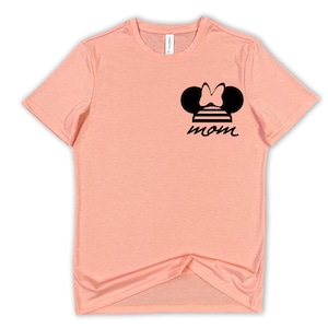 Custom Disney Family Tee, Mom Disney tee, Minnie Tee, Dad Disney Tee, Custom Adult Disney T shirt, Disney Vacation Tee, Family Disney Shirts