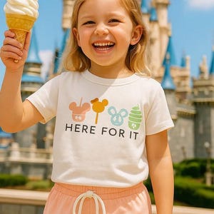 Disney Snacks T-shirt, Disney World Graphic Tee, Disney Vacation Tee for Kids, Disney Trip T-shirt, Kids Disney Snack t-shirt, Mouse tee