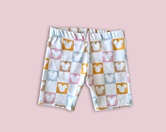 Girls Pastel Mickey Biker Shorts / Shorties for Kids, Baby & Kids , Disney shorts, Mickey Shorts, Girls Disney Shorts, Minnie Mickey Set