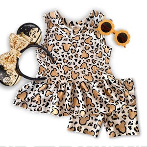 Gepard Maus Mädchen Tank, Animal Kingdom Mädchen Tank, Disney Urlaub T-Shirt Kinder, Disney Trip T-shirt, Mädchen Disney Shirt, Animal Kingdom Top