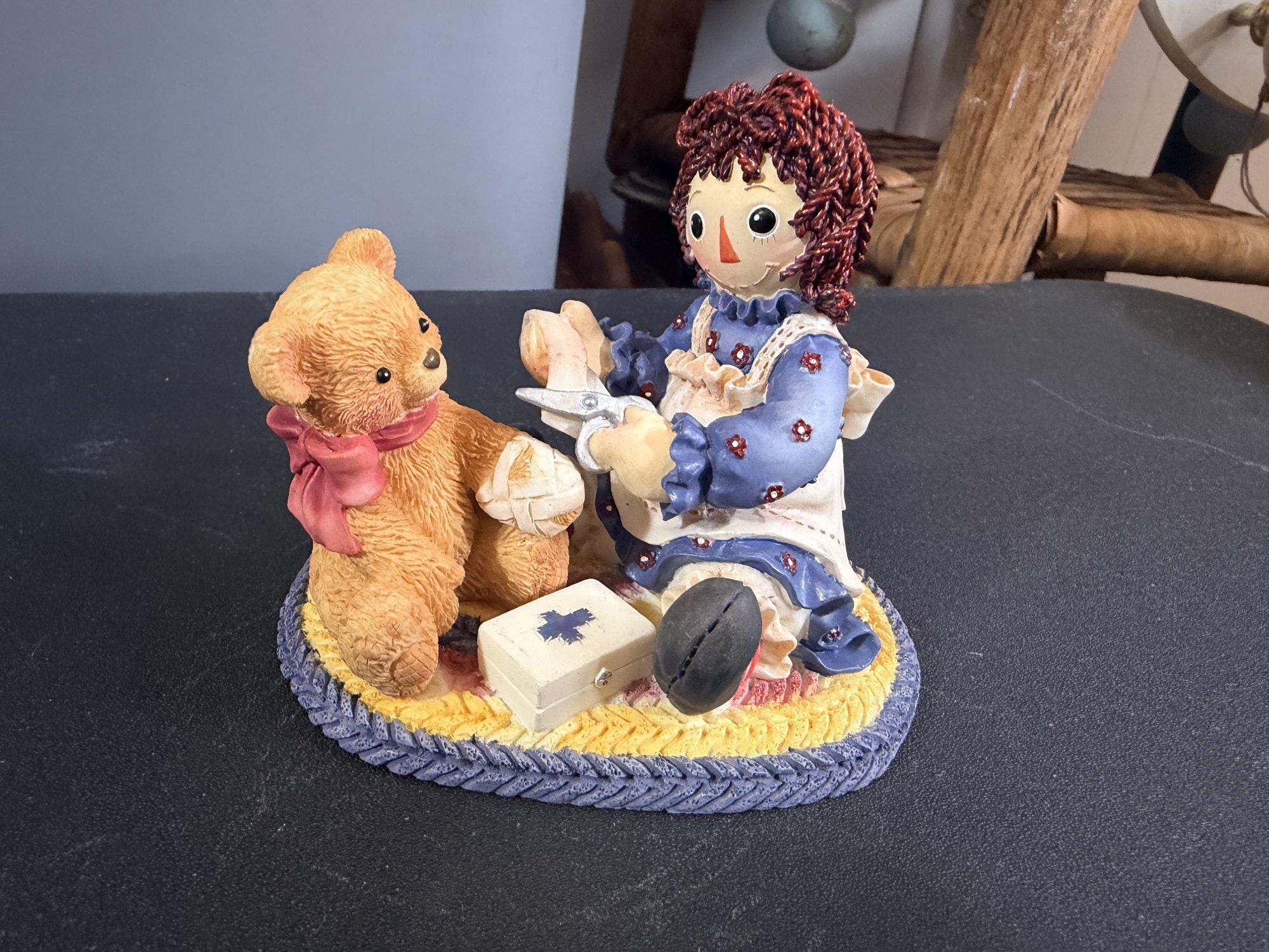 Raggedy Ann and Andy Statues - Etsy