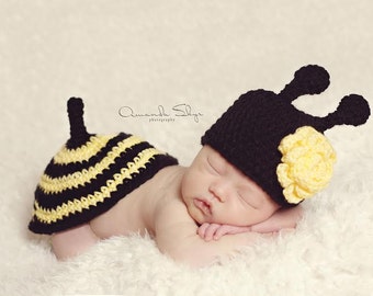 Bumblebee Baby Photo Prop Set