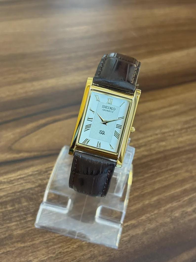 Seiko tank watch - Etsy 日本