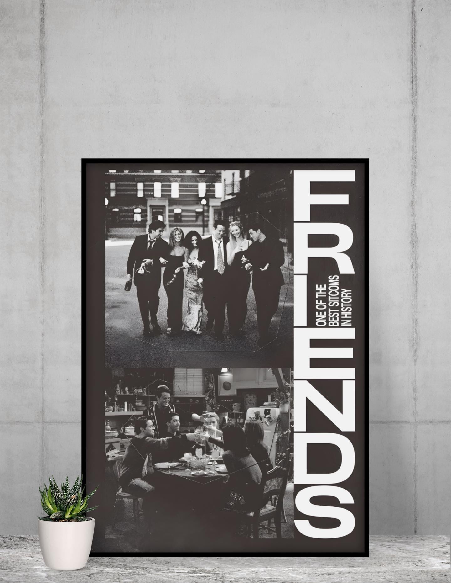 Friends series poster - Etsy 日本