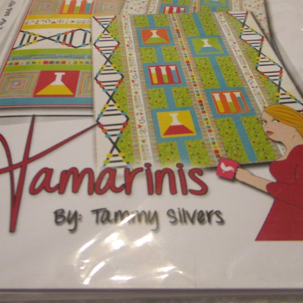 Quilt Pattern Northcott's Tammy Silvers Mad Science with Three Quilts by Tamarinis