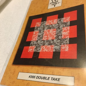 Quilt Pattern by Pieces from my heart Double Take 50&quot; square