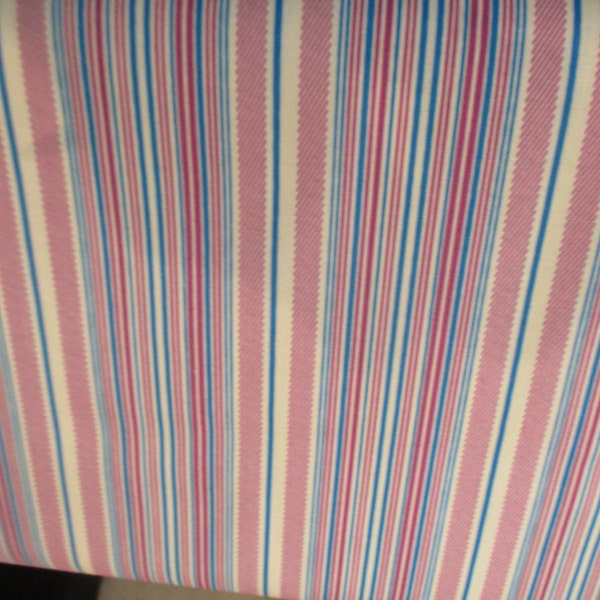 SALE Free Spirit Cotton Fabric Denyse Schmidt Shelburne Falls Fine Stripe  Lilac half yard