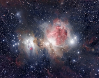 Orion Nebula Space Print, Astrophotography Wall Art