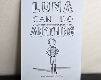 Luna Can Do Anything Coloring Book