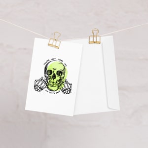 Not Dead Yet Greeting Card