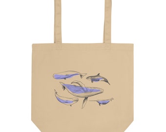 Whale-y Eco Tote Bag