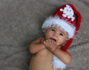Newborn/Baby Christmas Elf Stocking Hat #C1-14