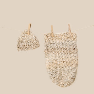 Newborn/Baby Cocoon and Hat Set