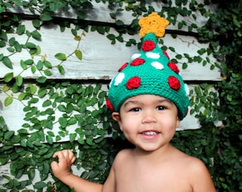 Newborn/Baby/Toddler Christmas Tree Hat