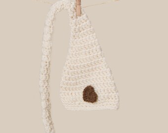 Crocheted Newborn/Baby Elf  Hat